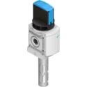Festo Rotary Pneumatic Manual Control Valve MS Series G 1/2, 18 bar Maximum Operating Pressure, 8700 L/min Flow MS6-EM1-1/2