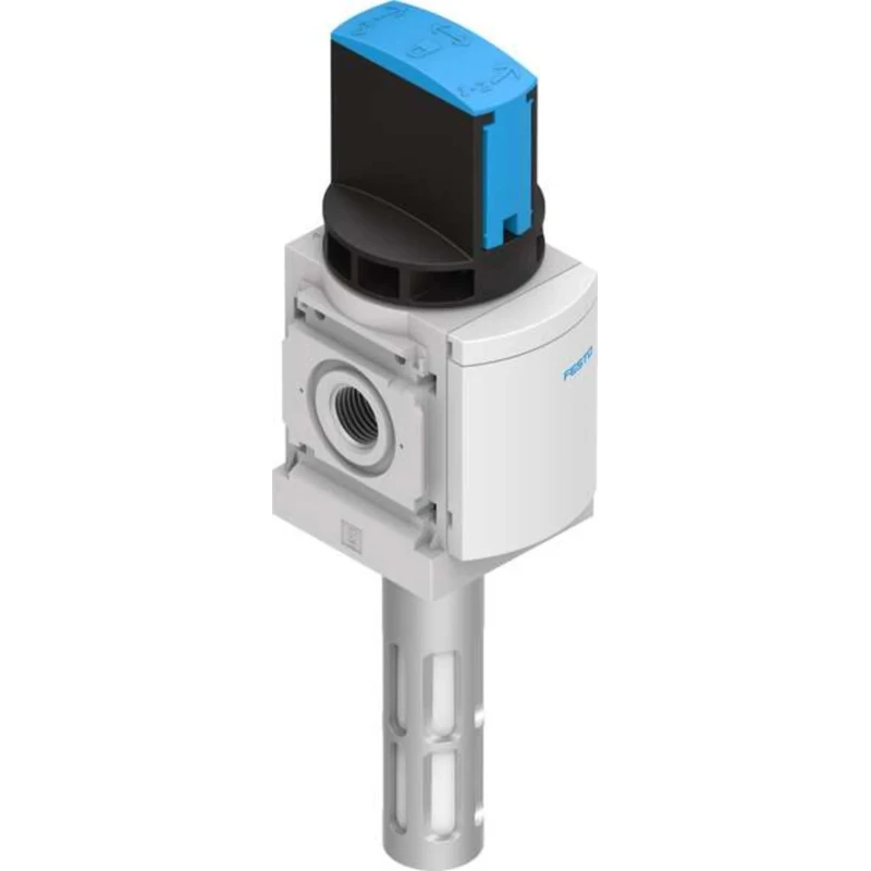 Festo Rotary Pneumatic Manual Control Valve MS Series G 1/2, 18 bar Maximum Operating Pressure, 8700 L/min Flow MS6-EM1-1/2