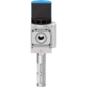 Festo Rotary Pneumatic Manual Control Valve MS Series G 1/2, 18 bar Maximum Operating Pressure, 8700 L/min Flow MS6-EM1-1/2