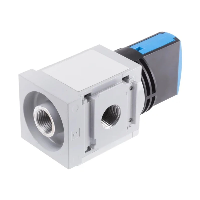 Festo Rotary Pneumatic Manual Control Valve MS Series G 1/2, 18 bar Maximum Operating Pressure, 8700 L/min Flow MS6-EM1-1/2