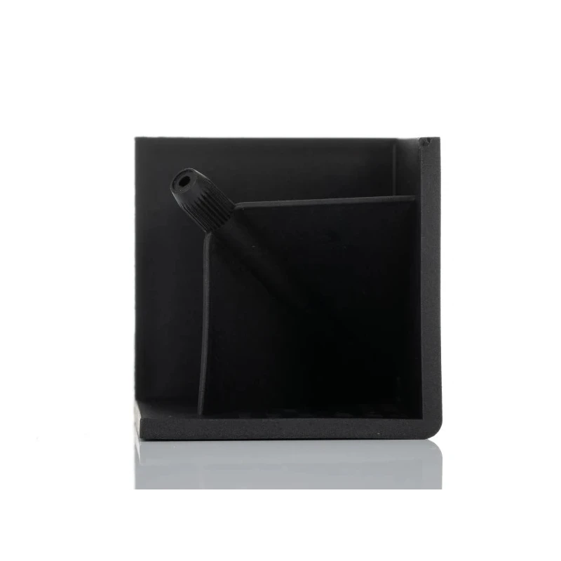 Bosch Rexroth Grey Black Corner Bracket Cap for R45mm x 45mm Strut Profiles MGE Series 3842548723