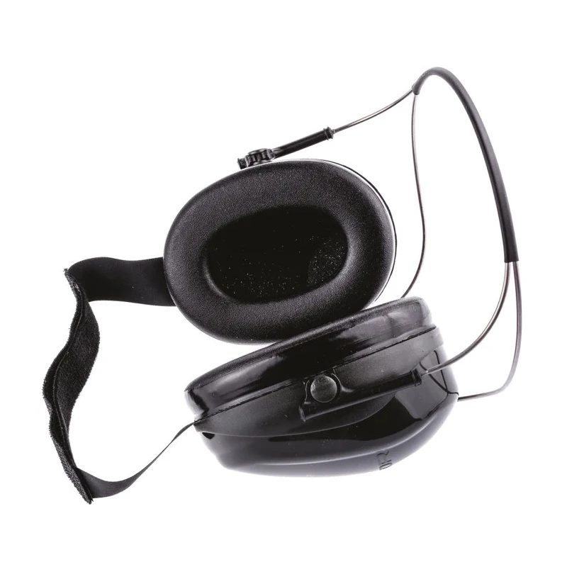 3M PELTOR Optime II Ear Defender with Neckband, 31 dB Noise Reduction, Black H520B-408