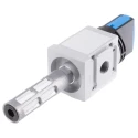 Festo Rotary Knob Pneumatic Manual Control Valve MS Series G 1/2 Port, Aluminium Body, 8700L/min, 18 bar MS6-EM1-1/2-S