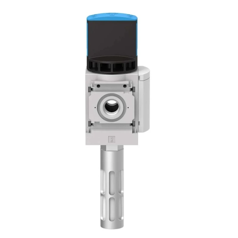 Festo Rotary Knob Pneumatic Manual Control Valve MS Series G 1/2 Port, Aluminium Body, 8700L/min, 18 bar MS6-EM1-1/2-S