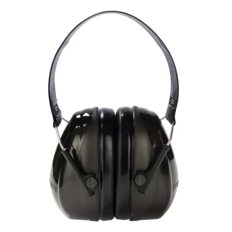 3M PELTOR Optime II Ear Defender with Headband, 30 dB SNR, Foldable, Green H520F-409