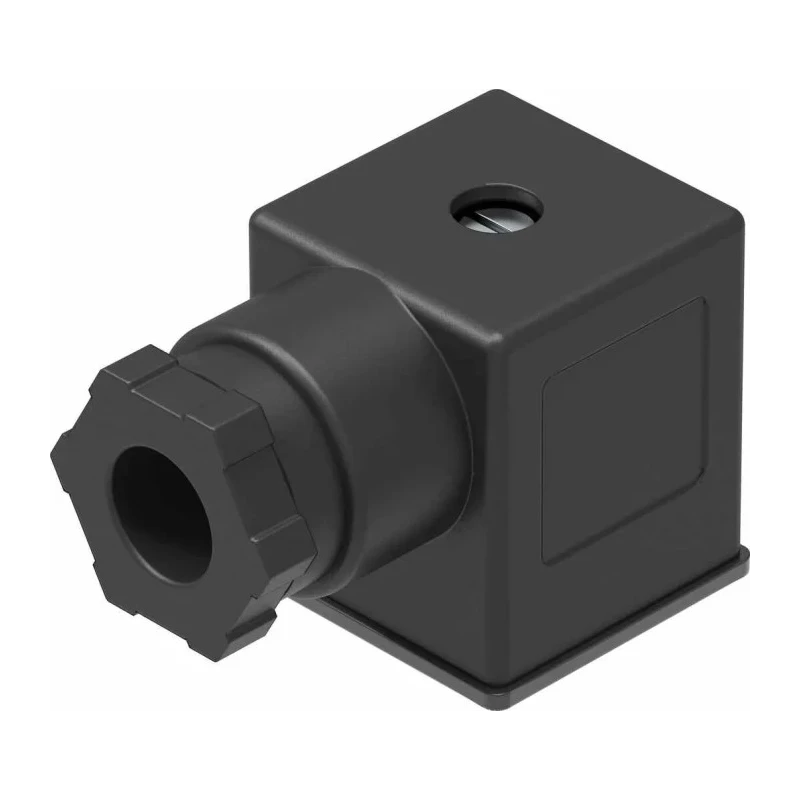 Festo Solenoid Connector Female DIN 43650 A 3 Pole 16A 250V AC MSSD-N