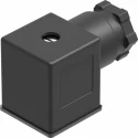 Festo Solenoid Connector Female DIN 43650 A 3 Pole 16A 250V AC MSSD-N