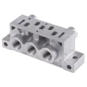 Festo NAS Series 5 Station G Sub-Base Aluminium Body for VSVA Solenoid Valves NAS-1/4-01-VDMA