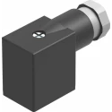 Festo MSSD Series 3-Pole DIN 43650 B Female Solenoid Connector, 16A Current, 250V Voltage MSSD-F