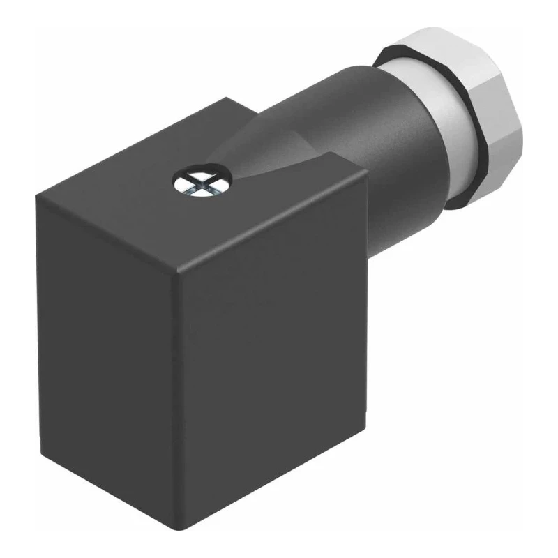 Festo MSSD Series 3-Pole DIN 43650 B Female Solenoid Connector, 16A Current, 250V Voltage MSSD-F