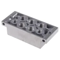 Festo NAU Series 5 Station G Thread Aluminium Sub-Base for MFH Solenoid Valves NAU-1/4-1B-ISO