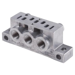 Festo NAS series 5 Station G Metric Sub-Base for VSVA Solenoid Valves NAS-1/8-02-VDMA