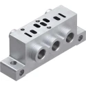 Festo NAS series 5 Station G Metric Sub-Base for VSVA Solenoid Valves NAS-1/8-02-VDMA