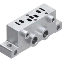 Festo NAS series 5 Station G Metric Sub-Base for VSVA Solenoid Valves NAS-1/8-02-VDMA