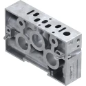 Festo NAW series 2 Station G Sub-Base for VSPA Pneumatic Valves, Solenoid Valves, Aluminium Body NAW-1/4-01-VDMA