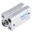 Festo Pneumatic Cylinder Double Acting 16mm Bore 20mm Stroke Through Hole Mount Aluminium Body ADN-16-20-I-P-A