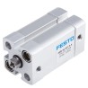 Festo Pneumatic Cylinder Double Acting 16mm Bore 20mm Stroke Through Hole Mount Aluminium Body ADN-16-20-I-P-A