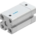 Festo Pneumatic Cylinder Double Acting 16mm Bore 20mm Stroke Through Hole Mount Aluminium Body ADN-16-20-I-P-A