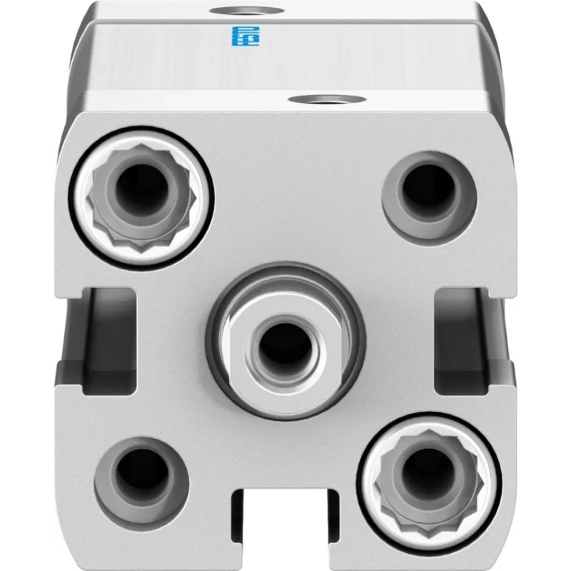 Festo Pneumatic Cylinder, ADN Series, Double Acting, 16mm Bore, 25mm Stroke, Aluminium Body, 10 Bar Pressure ADN-16-25-I-P-A
