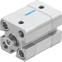 Festo Pneumatic Cylinder ADN Series 16mm Bore, 5mm Stroke, Double Acting, Aluminium Body ADN-16-5-I-P-A