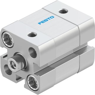 Festo Pneumatic Cylinder ADN Series 16mm Bore, 5mm Stroke, Double Acting, Aluminium Body ADN-16-5-I-P-A