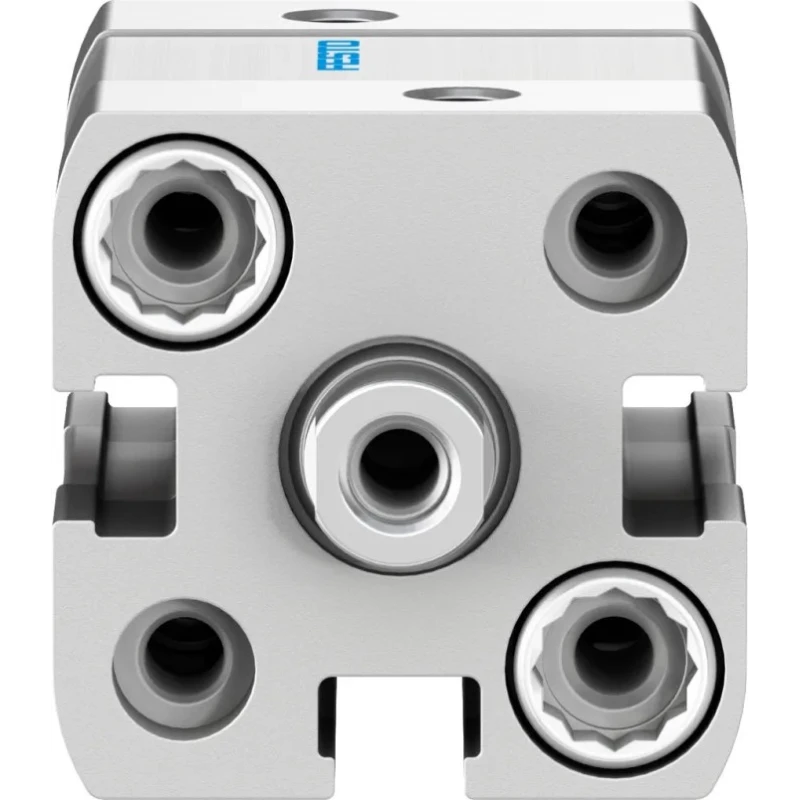 Festo Pneumatic Cylinder ADN Series 16mm Bore, 5mm Stroke, Double Acting, Aluminium Body ADN-16-5-I-P-A