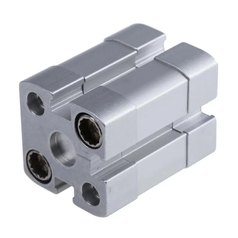 Festo Pneumatic Cylinder ADN Series 16mm Bore, 5mm Stroke, Double Acting, Aluminium Body ADN-16-5-I-P-A