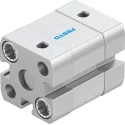 Festo Pneumatic Cylinder ADN Series 16mm Bore, 5mm Stroke, Double Acting, Aluminium Body ADN-16-5-I-P-A