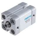 Festo Pneumatic Cylinder Double Acting 20mm Bore 20mm Stroke Aluminium Body ISO 21287 ADN-20-20-I-P-A