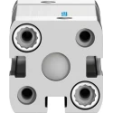 Festo Pneumatic Cylinder ADN Series 20mm Bore, 25mm Stroke, Double Acting, Aluminium Body, Through Hole Mount ADN-20-25-I-P-A