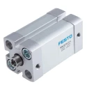 Festo Pneumatic Cylinder 20mm Bore, 30mm Stroke, Aluminium Body, Double Acting, Flexible Cushioning ADN-20-30-I-P-A