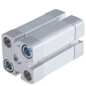 Festo Pneumatic Cylinder ADN Series 20mm Bore, 25mm Stroke, Double Acting, Aluminium Body, Through Hole Mount ADN-20-25-I-P-A