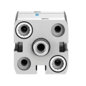 Festo Pneumatic Cylinder ADN Series Double Acting, 20 mm Bore, 15 mm Stroke, Aluminium Body, Model ADN-20-15-I-P-A
