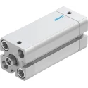 Festo Pneumatic Cylinder ADN Series 20mm Bore, 50mm Stroke, Double Acting, Aluminium Body, 10 Bar Max ADN-20-50-I-P-A