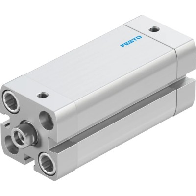 Festo Pneumatic Cylinder ADN Series 20mm Bore, 50mm Stroke, Double Acting, Aluminium Body, 10 Bar Max ADN-20-50-I-P-A