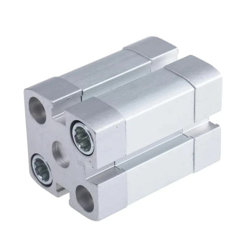 Festo Pneumatic Cylinder ADN Series Double Acting, 20 mm Bore, 15 mm Stroke, Aluminium Body, Model ADN-20-15-I-P-A