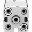 Festo Pneumatic Cylinder ADN Series 20mm Bore, 50mm Stroke, Double Acting, Aluminium Body, 10 Bar Max ADN-20-50-I-P-A