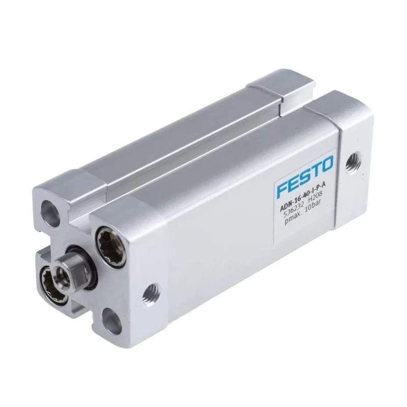 Festo Pneumatic Cylinder Double Acting Aluminium Body 16mm Bore 40mm Stroke ADN-16-40-I-P-A