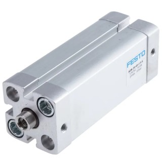 Festo Pneumatic Cylinder Double Acting 20mm Bore 60mm Stroke Aluminium Body ISO 21287 ADN-20-60-I-P-A