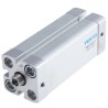Festo Pneumatic Cylinder Double Acting 20mm Bore 60mm Stroke Aluminium Body ISO 21287 ADN-20-60-I-P-A