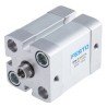 Festo Pneumatic Cylinder Double Acting 25mm Bore, 15mm Stroke, Aluminium Body, ADN-25-15-I-P-A