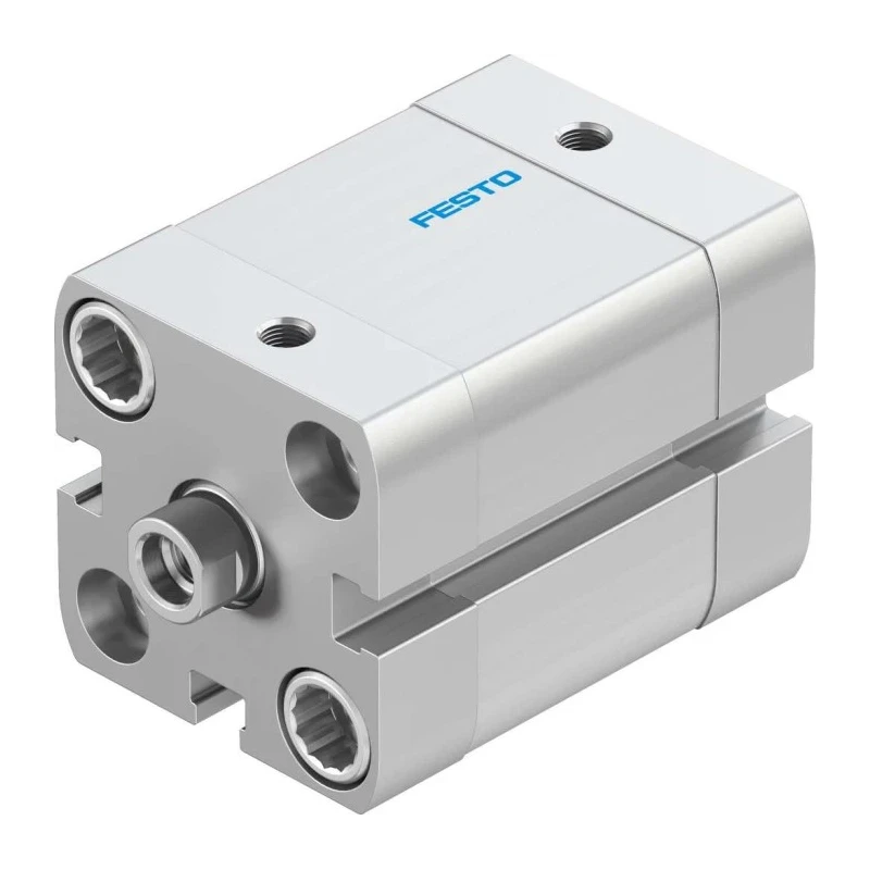 Festo Pneumatic Cylinder Double Acting 25mm Bore, 15mm Stroke, Aluminium Body, ADN-25-15-I-P-A