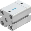 Festo Pneumatic Cylinder Double Acting 25mm Bore, 15mm Stroke, Aluminium Body, ADN-25-15-I-P-A