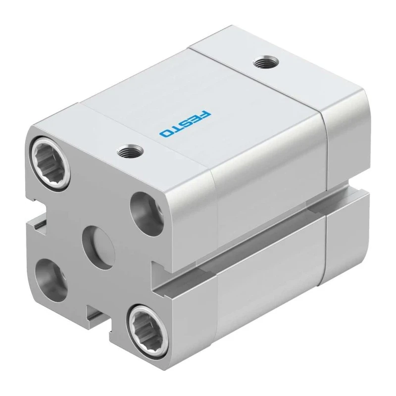 Festo Pneumatic Cylinder Double Acting 25mm Bore, 15mm Stroke, Aluminium Body, ADN-25-15-I-P-A
