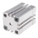 Festo Pneumatic Cylinder ADN Series 32mm Bore Double Acting Through Hole Mount Aluminium Body 10 Bar Maximum ADN-32-25-I-P-A