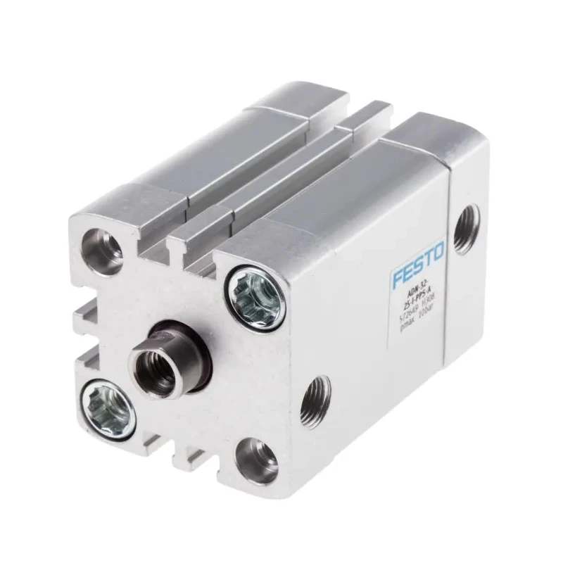 Festo Pneumatic Cylinder ADN Series Double Acting 32mm Bore, 25mm Stroke ADN-32-25-I-PPS-A