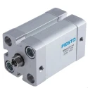 Festo Pneumatic Cylinder ADN Series Double Acting 25mm Bore 25mm Stroke Aluminium Body ADN-25-25-I-P-A