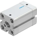 Festo Pneumatic Cylinder ADN Series Double Acting 25mm Bore 25mm Stroke Aluminium Body ADN-25-25-I-P-A