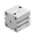 Festo Pneumatic Cylinder Double Acting 40mm Bore 10mm Stroke Aluminium Body ISO 21287 ADN-40-10-I-P-A