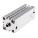 Festo Pneumatic Cylinder Double Acting 32mm Bore 80mm Stroke Aluminium Body ADN-32-80-I-P-A